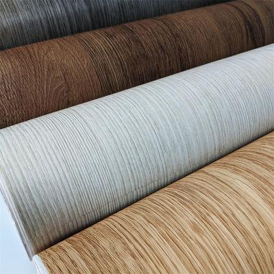Película decorativa de PVC à prova de umidade para armário com superfície suave
