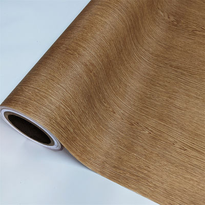 Filme de PVC de grãos de madeira de longa duração para armários de 1400 mm de largura