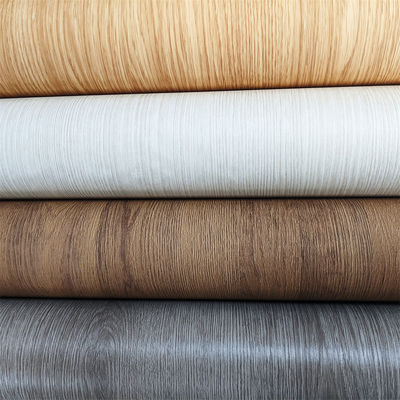 0.14mm Filme de madeira de PVC em relevo profundo para decoração de móveis Mdf