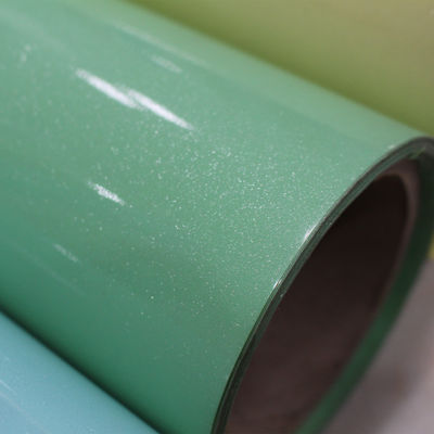 Resistente a arranhões Filme de mobília de PVC de alto brilho 1260 mm Espessura 0,1-0,5 mm