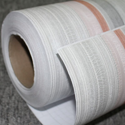 0.1mm-0.15mm PVC livre de casca e papel de parede pegajoso Alto brilho Toque suave